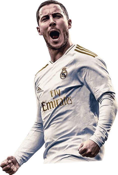 Eden Hazard football render - 54223 - FootyRenders