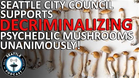 Seattle City Council Unanimously Supports Decriminalizing Psychedelic