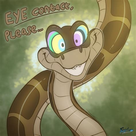 Eye Contact Please Kaa Hypnosis Know Your Meme