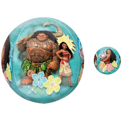 Moana Balloon 18in X 18in Orbz Party City