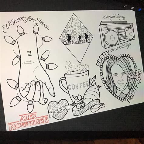 Drawings Of Stranger Things Easy - Kal-Aragaye