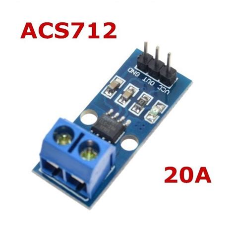 Acs712 Current Measurement Hall Sensor Module Arduino 20a Elecena