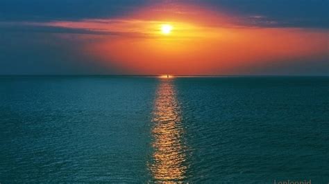 Ocean Sunset Hd Wallpaper Background Image 1920x1080 Id845435
