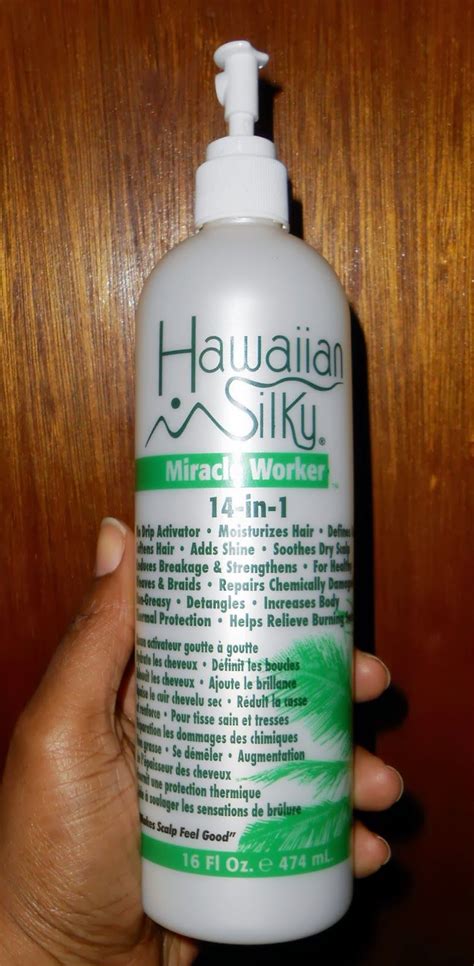 Curls And Coils Product Review Hawaiian Silky Miracle Worker Hair