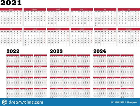 Calendar For 2022 2023 2024 Example Calendar Printable