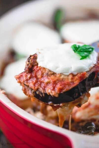 Easy Eggplant Parmesan Recipe W Tips Video The Mediterranean Dish