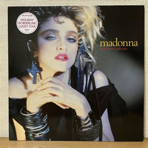 ングですか madonna the first album マドンナの1番目のlpレコード ️ された