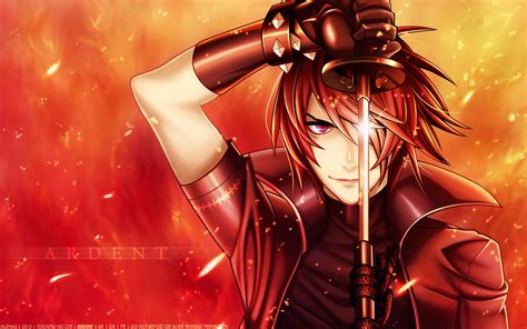 Red haired boy anime illustration hd wallpaper | wallpaper. Beautiful Anime Boy Ninja Wallpaper