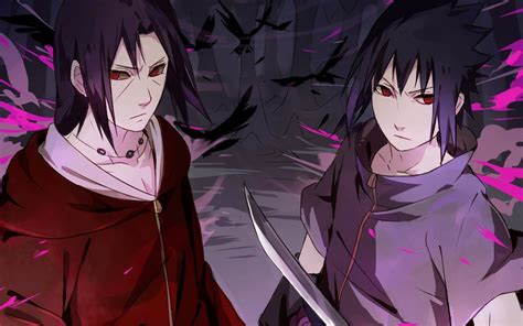 Image For Uchiha Itachi And Sasuke Cool Wallpapers Sasuke Naruto Et
