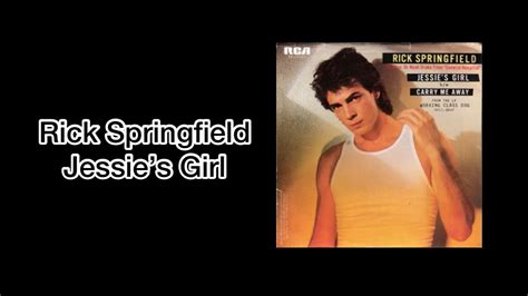 Rick Springfield Jessies Girl Guitar Cover Youtube