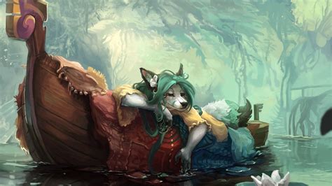 Wallpaper Anime Dragon Furry Anthro Mythology Screenshot