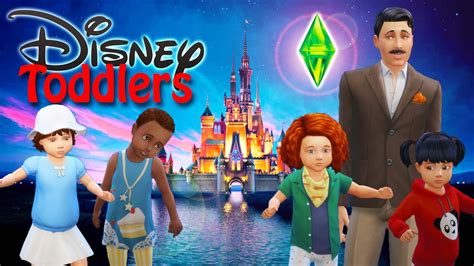 Sims 4 Cas Disney Princess Toddlers Youtube