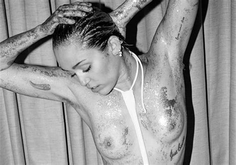 Miley Cyrus Topless Outtakes Released