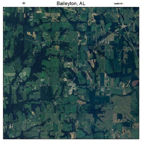 Aerial Photography Map Of Baileyton Al Alabama