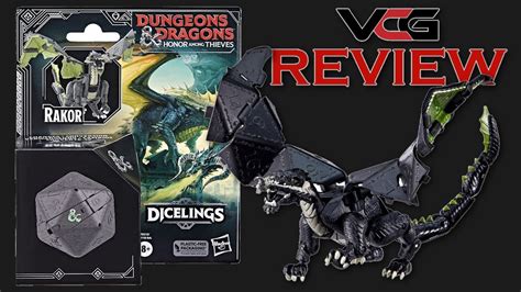 Dungeons And Dragons Dicelings Rakor Review A Black Dragon D20