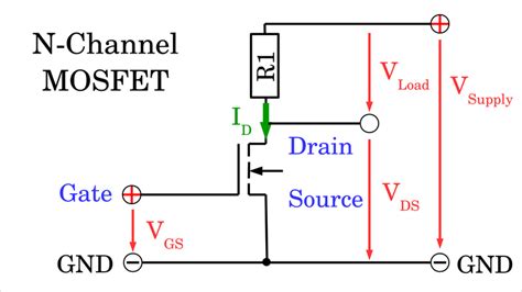 N Channel Mosfet Circuit Diagram