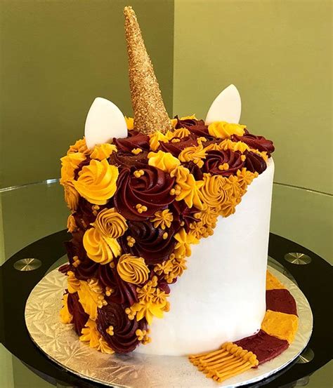 Harry Potter Unicorn Layer Cake Classy Girl Cupcakes