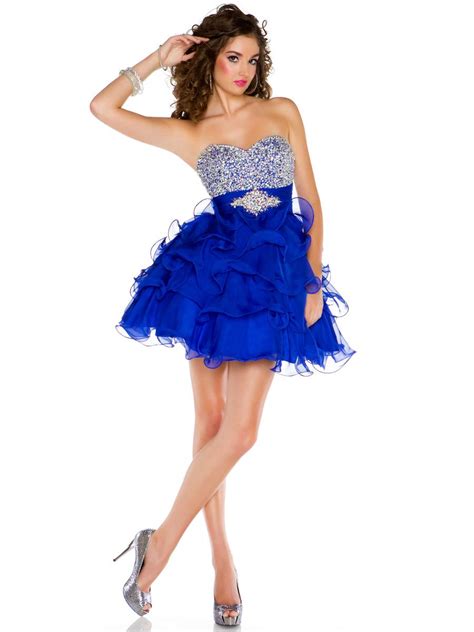 30 Vestidos De 15 Años Largos Y Cortos En Color Azul Vestidos Glam