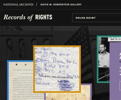 Records Of Rights Is Impressive National Archives Site Larry