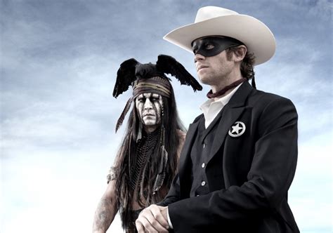 First Image Johnny Depp As Tonto In The Lone Ranger Zannaland