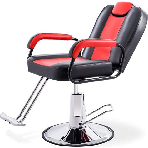 Homcom vanity middle back office chair tufted backrest swivel rolling wheels task chair with height adjustable comfortable with great for the price. Hydraulic Recliner Barber Chair for Hair Salon with 20% ...