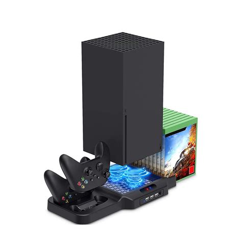 Vertical Stand With Cooling Fan For Xbox Series Xs Yuanhot Charging