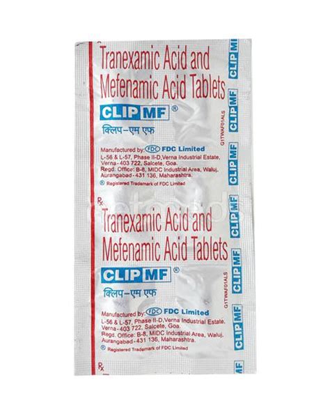 Clip Mf Tablet 6s Buy Medicines Online At Best Price From