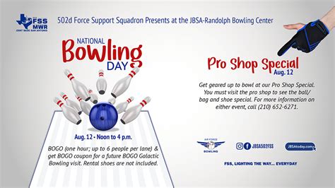 National Bowling Day Joint Base San Antonio Jbsatoday Fss