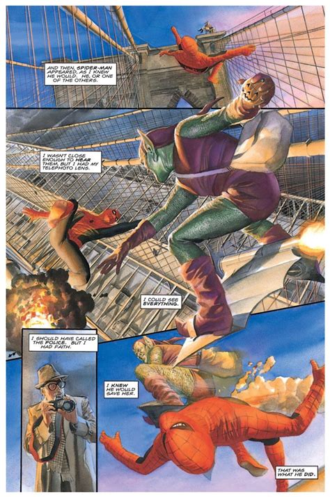 Spider Man Marvels No 4 By │alex Ross Kurt Busiek Comic Book
