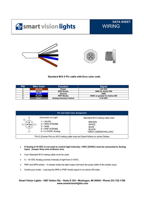 M12 5 Pin Connector Pinout Connector Coding Color Coding Images
