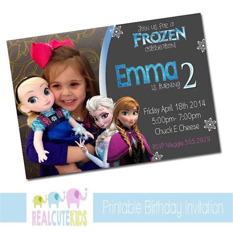 Printable Disney Frozen Birthday Invitation Elsa By Realcutekids 11