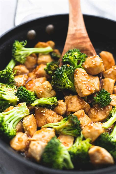 Remove the vegetables from the pan; Skillet Sesame Chicken & Broccoli | The Recipe Critic