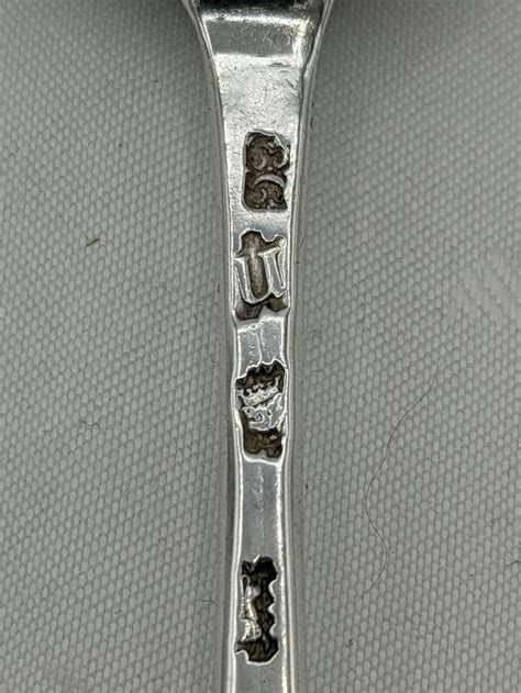 Antiques Atlas George Ii Silver Shell Back Tablespoon London 1755