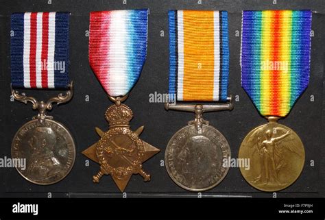 British Army War Medals World War One Military Medal 1914 15 Star