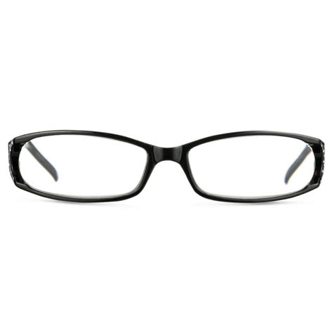 M Readers Eva Black 2 00 Reading Glasses With Case
