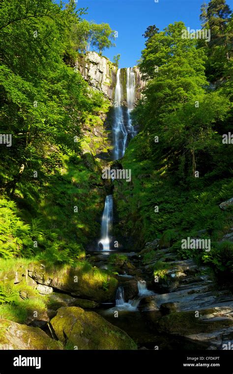 Llanrhaeadr Waterfall Hi Res Stock Photography And Images Alamy