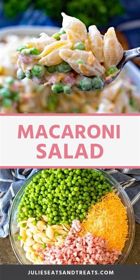 Ham steaks also work for this recipe; Macaroni Salad is great for any type of party! Pasta ...