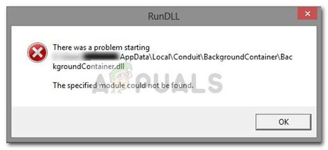 Fix Run Dll Backgroundcontainerdll Error