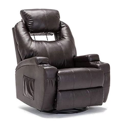 Recliners are popular in many homes, as they allow you to kick back and relax. Mecor Massage Recliner Chair Bonded Leather Heated ...