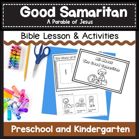 Good Samaritan Bible Lesson For Preschool And Kindergarten Made By