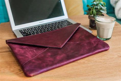 Leather Laptop Sleeveleather Macbook Caselaptop Sleeve 156laptop