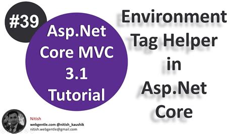 Environment Tag Helper In Asp Net Core Asp Net Core Tutorial YouTube