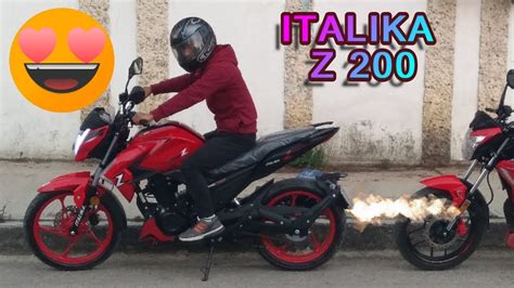 Italika 200z Modelo 2019 La Rojita Youtube