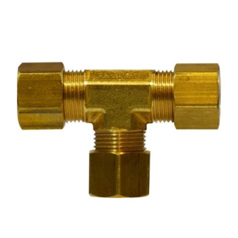 Brass Compression Fittings Tube Union Tees 34