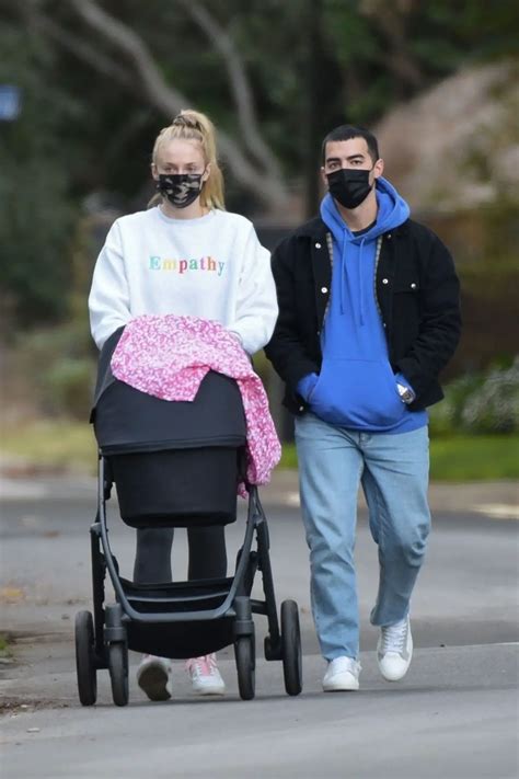Sophie Turner And Joe Jonas Out With Daughter Willa In Los Angeles 11