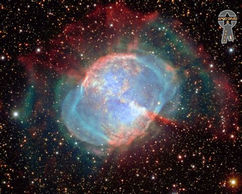 Messier 27 The Dumbbell Nebula Apod Grag