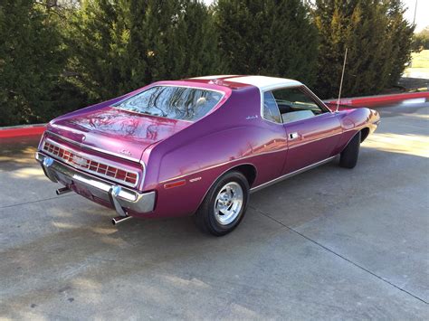 This is a luxury that donohue or penske could never have if they were involved with the big three, which is why the amc partnership was so successful; All American Classic Cars: 1972 AMC Javelin SST 2-Door Coupe