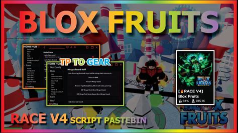 Blox Fruits Script Pastebin Update Race V Auto Farm Auto Mirage