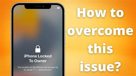 Iphone Locked To Owner How To Unlock It Online
