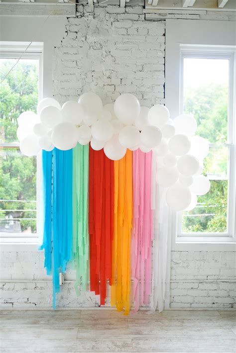 Rainbow Streamer Kitrainbow Decorationsrainbow Birthday Partyover